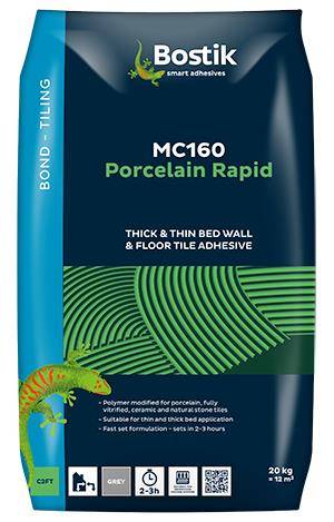 Bostik MC160 Porcelain Rapid Tiling Adhesive - Tile cement 