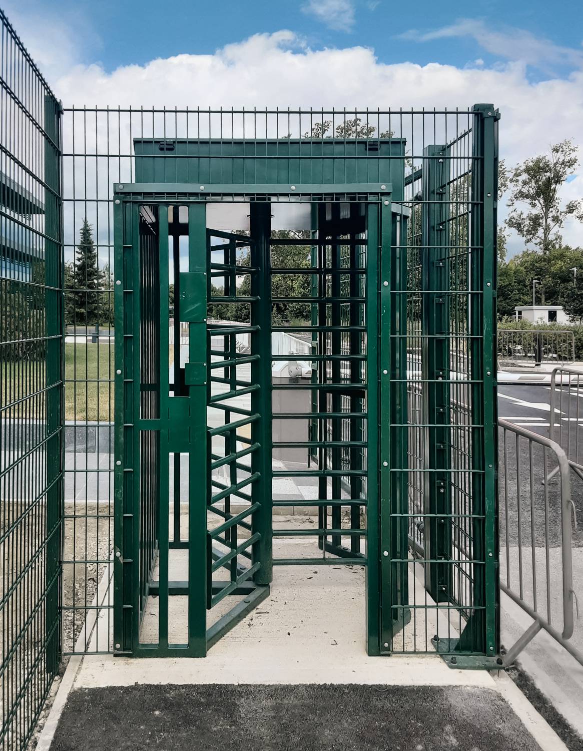 LPS1175 Security Rated Platinum Pedestrian Control Turnstile B3 - Pedestrian Turnstile