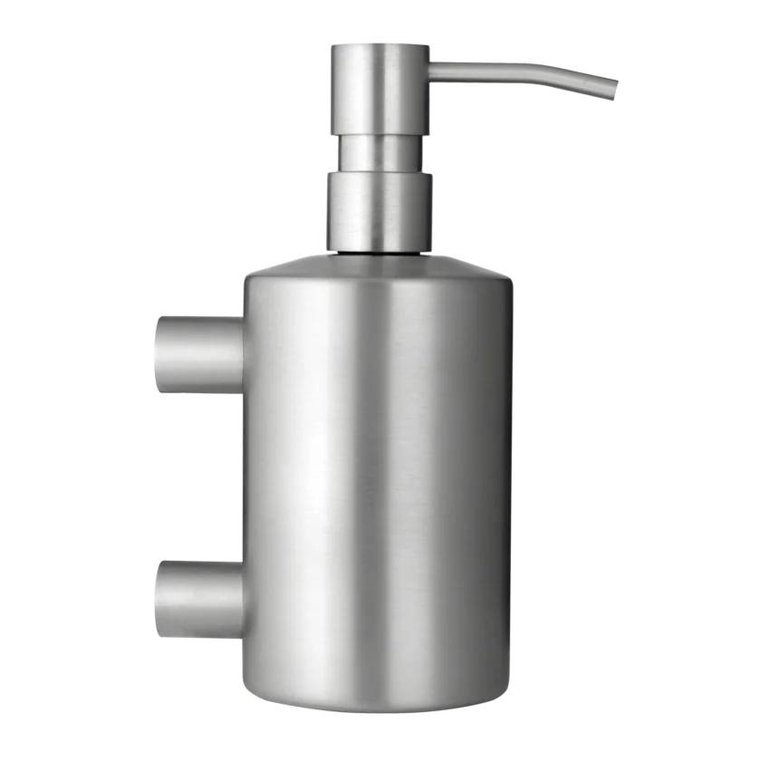 The Radius Wall Mounted Cylindrical Manual Soap Dispenser