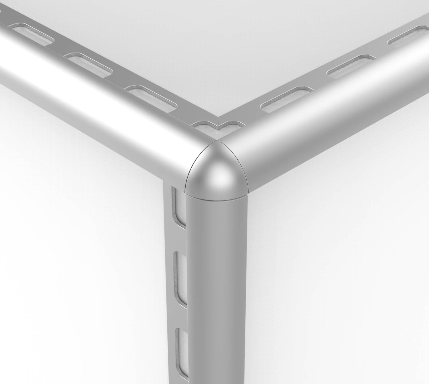 Mapei - Diaplas Aluminum Exterior Rounded Corner Profile Tile Accessory - Profiles & Trim