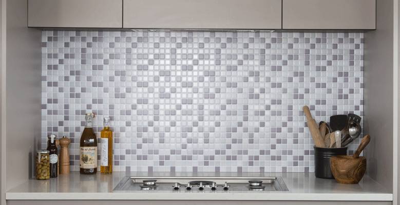 Mosaic Wall Tile Effect Panel (ceramic tiles replacement)