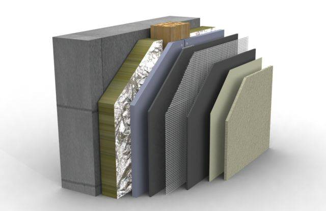 PermaRock Exterior Render System (Back-ventilated Render Rainscreen) (Non-Insulated) - Render System