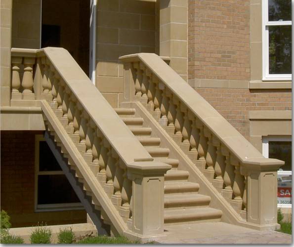 Balustrade - Coping, Top Rail and Plinth