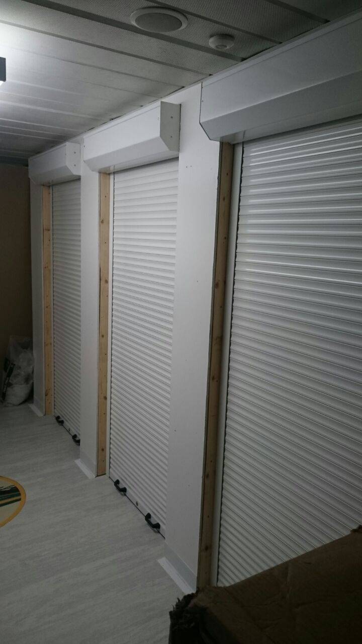 ALU-1237 Solid Aluminium Security Roller Shutter - Roller Shutter