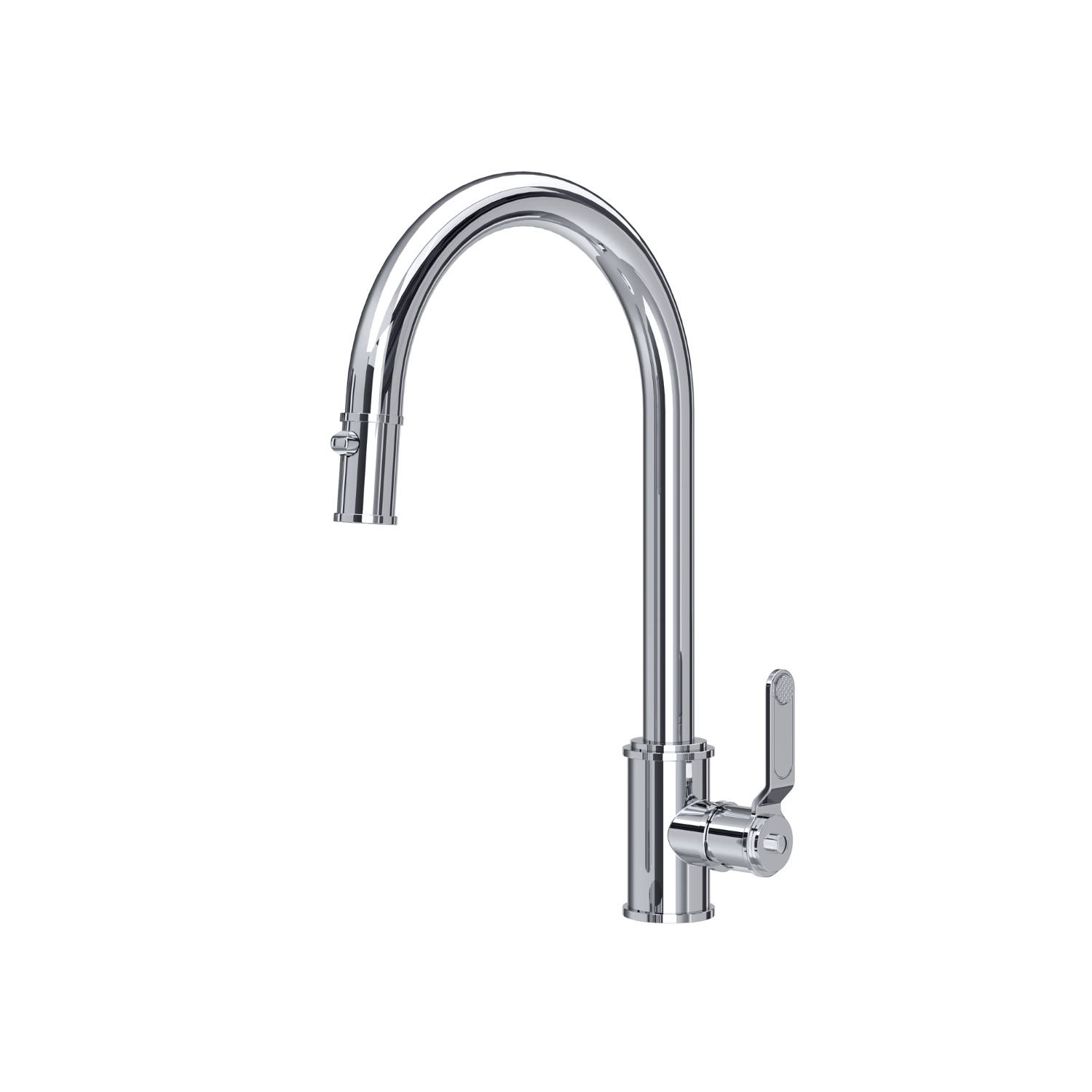 Armstrong Single Lever Mixer With Pull Down Rinse, With Textured Handle - Kitchen Tap