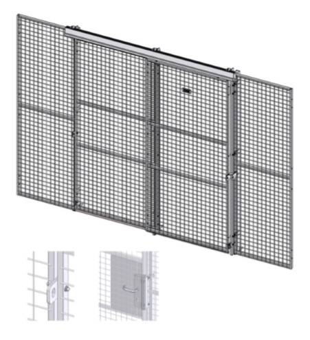 Caelum - Door Sliding Double - Double Rail