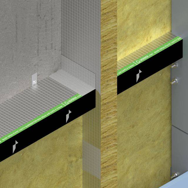 Siderise RV Vertical Cavity Barrier - Cavity Fire Barrier