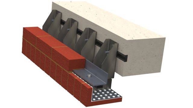 Masonry Support Brick Faced Soffit