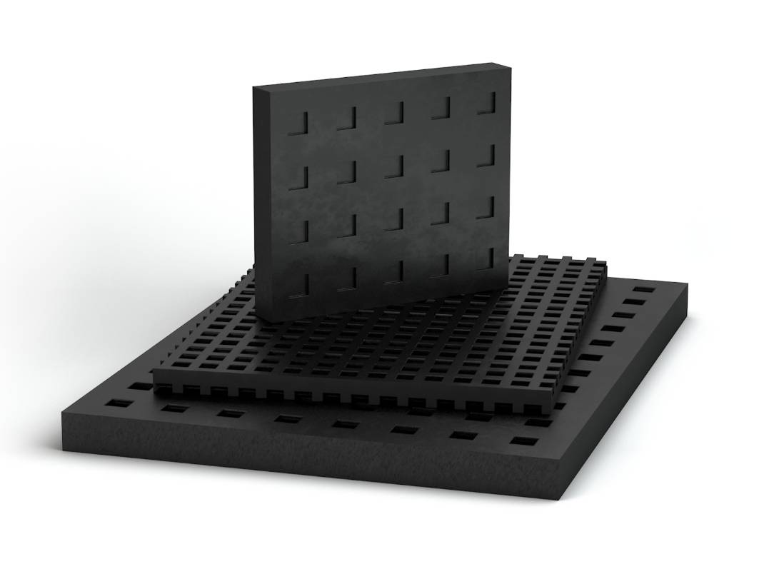 Fabcel® Pad - Vibration Isolators