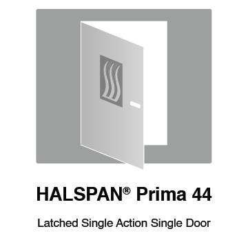 HALSPAN® Prima 44 mm Internal Fire Rated Door Blank - Latched Single Acting Single Doors
