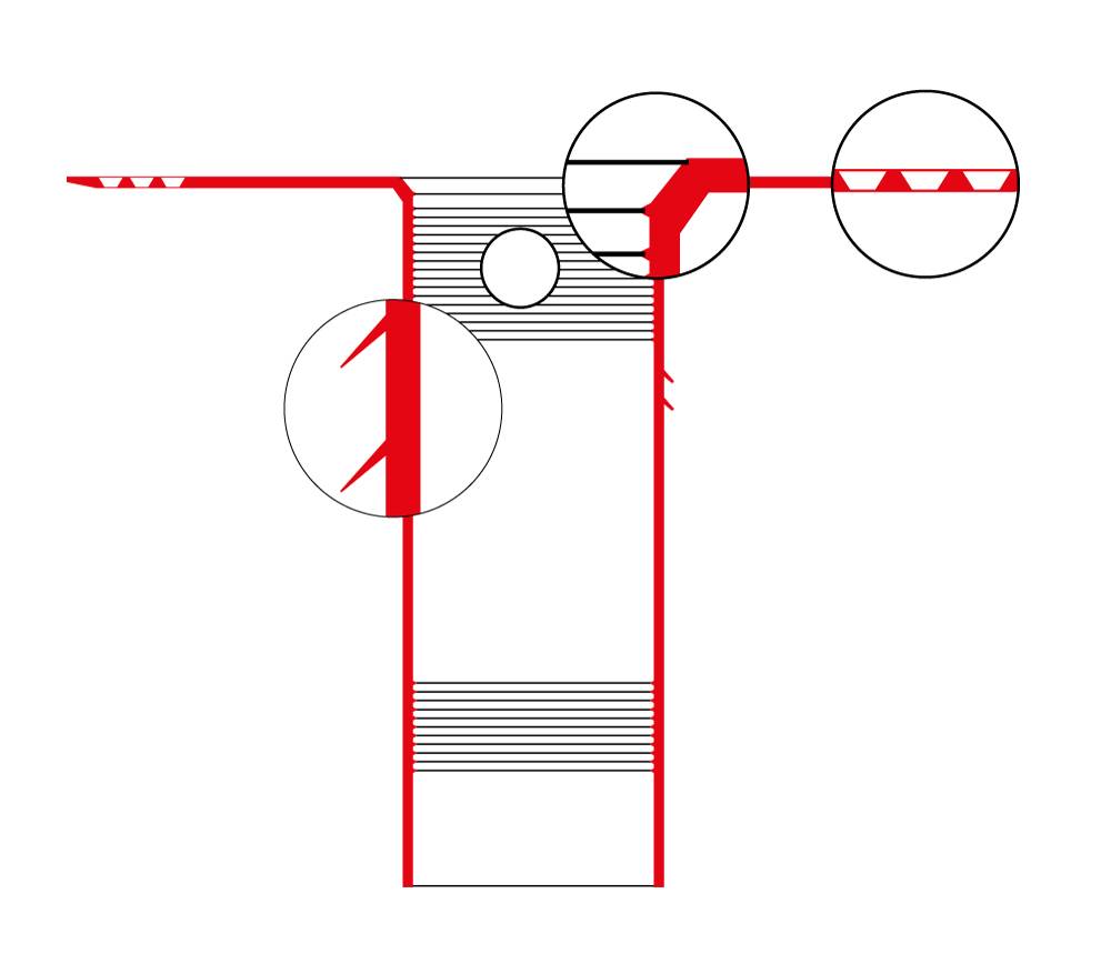 Roof Drain Connectors/ Industrial Roof Drain Connectors