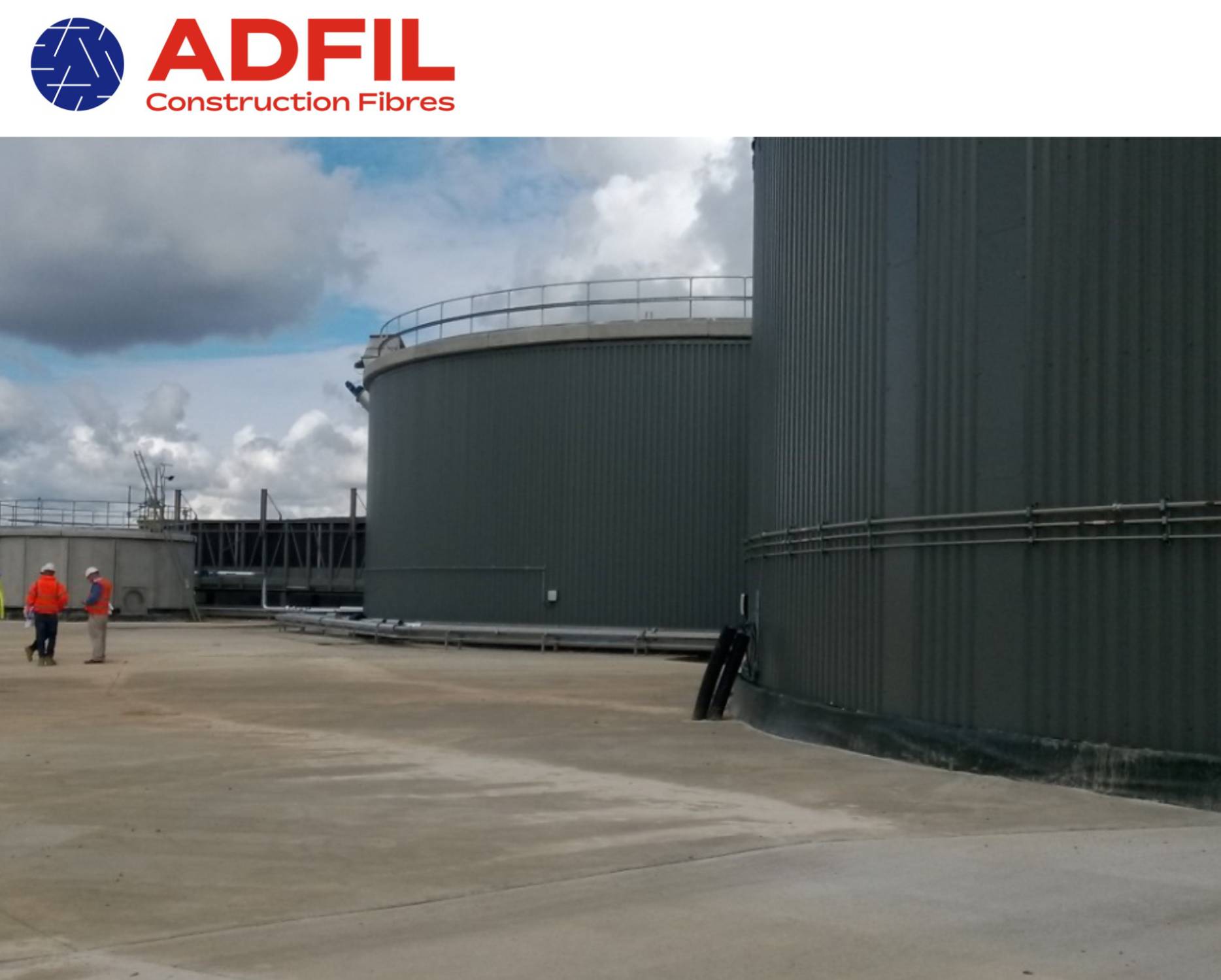 Anaerobic Digester Plant | Adfil Construction Fibres | NBS Source
