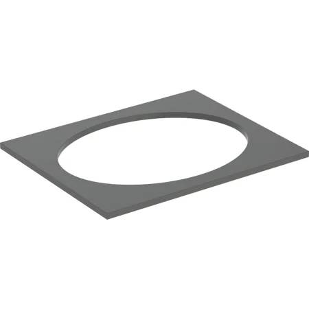 Geberit Selnova Square Washtop For Countertop Washbasin - Countertop