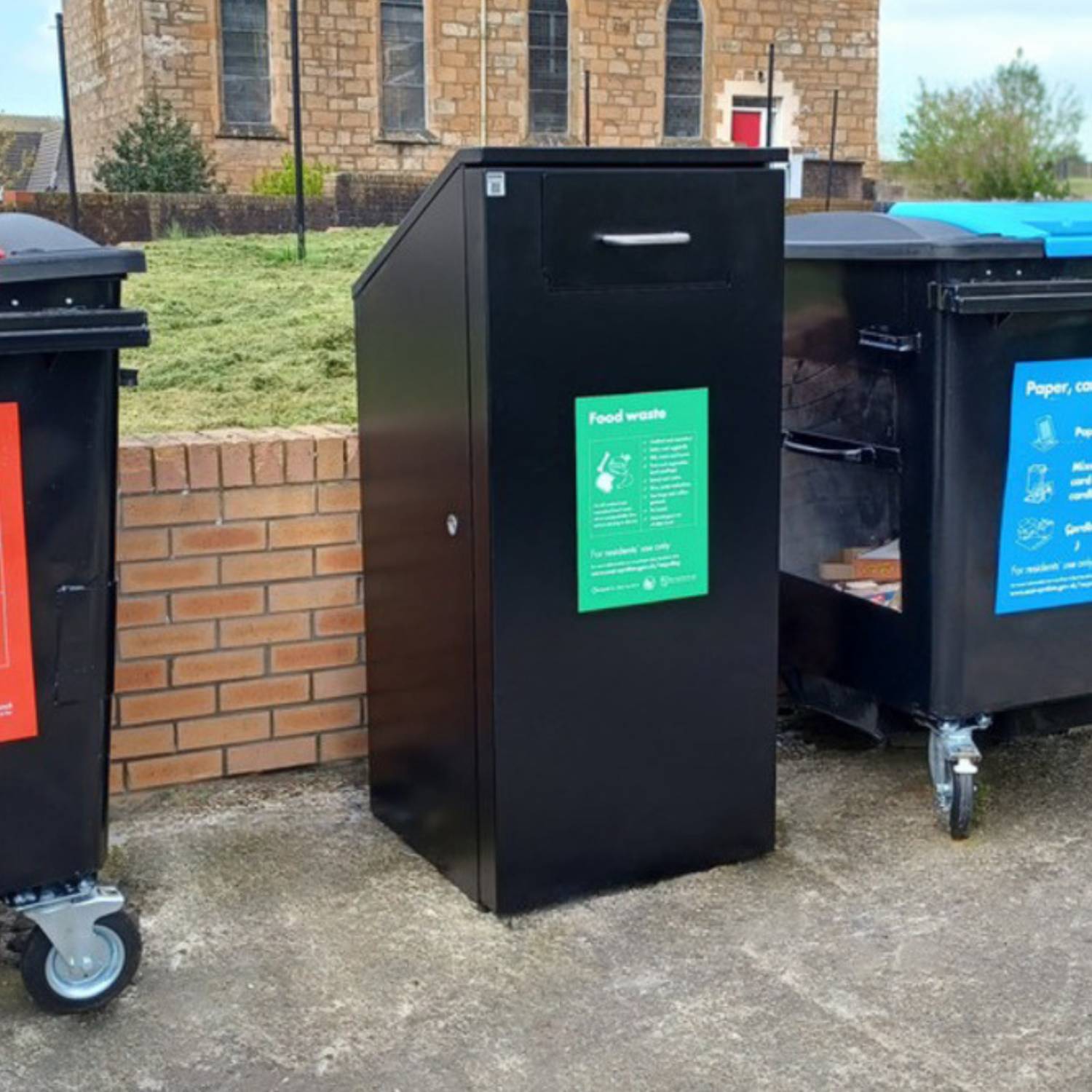Food Waste Wheelie Bin Housing