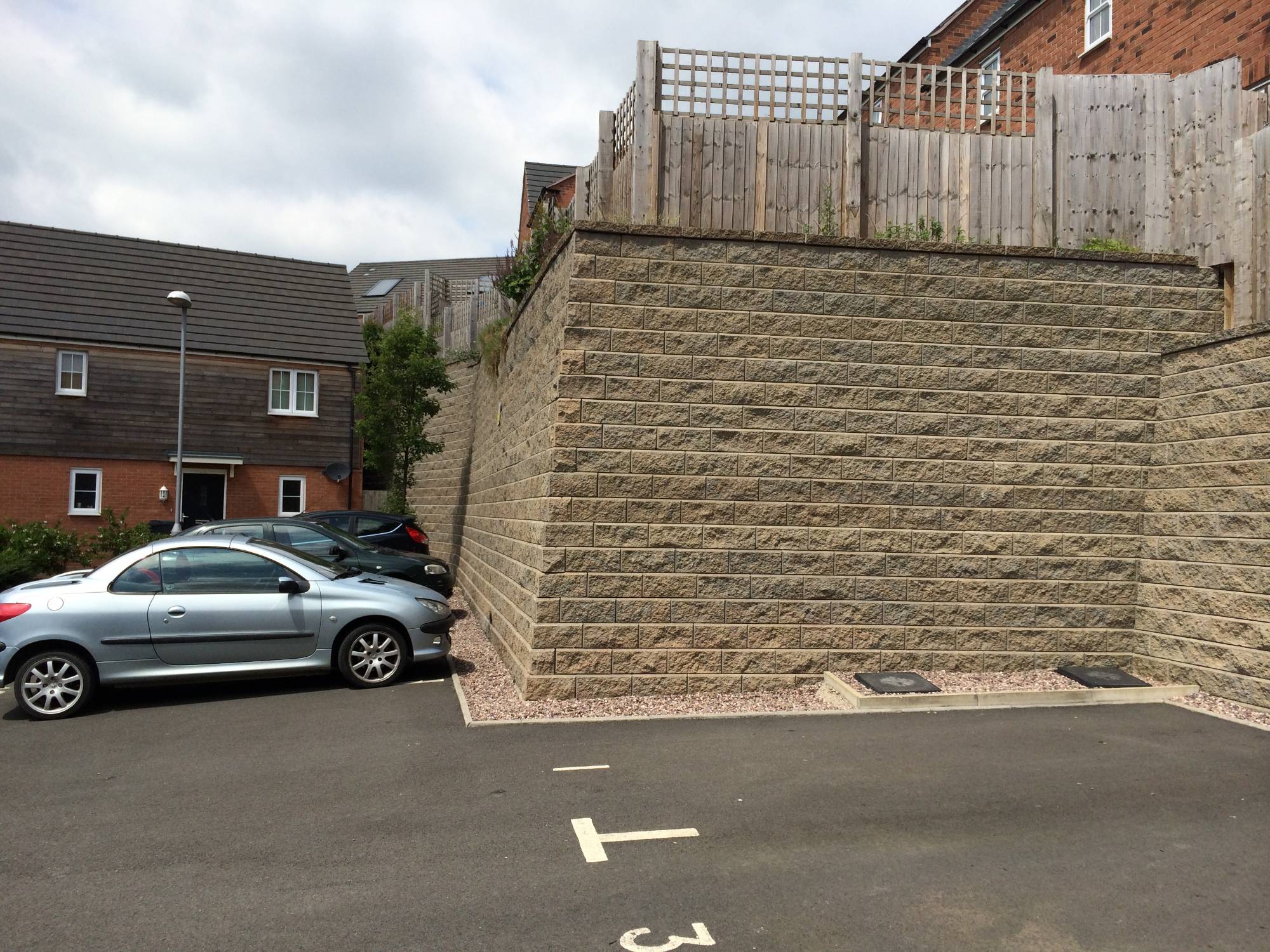 Allan Block Retaining Wall System Corner Block -&nbsp;Precast concrete interlocking blocks