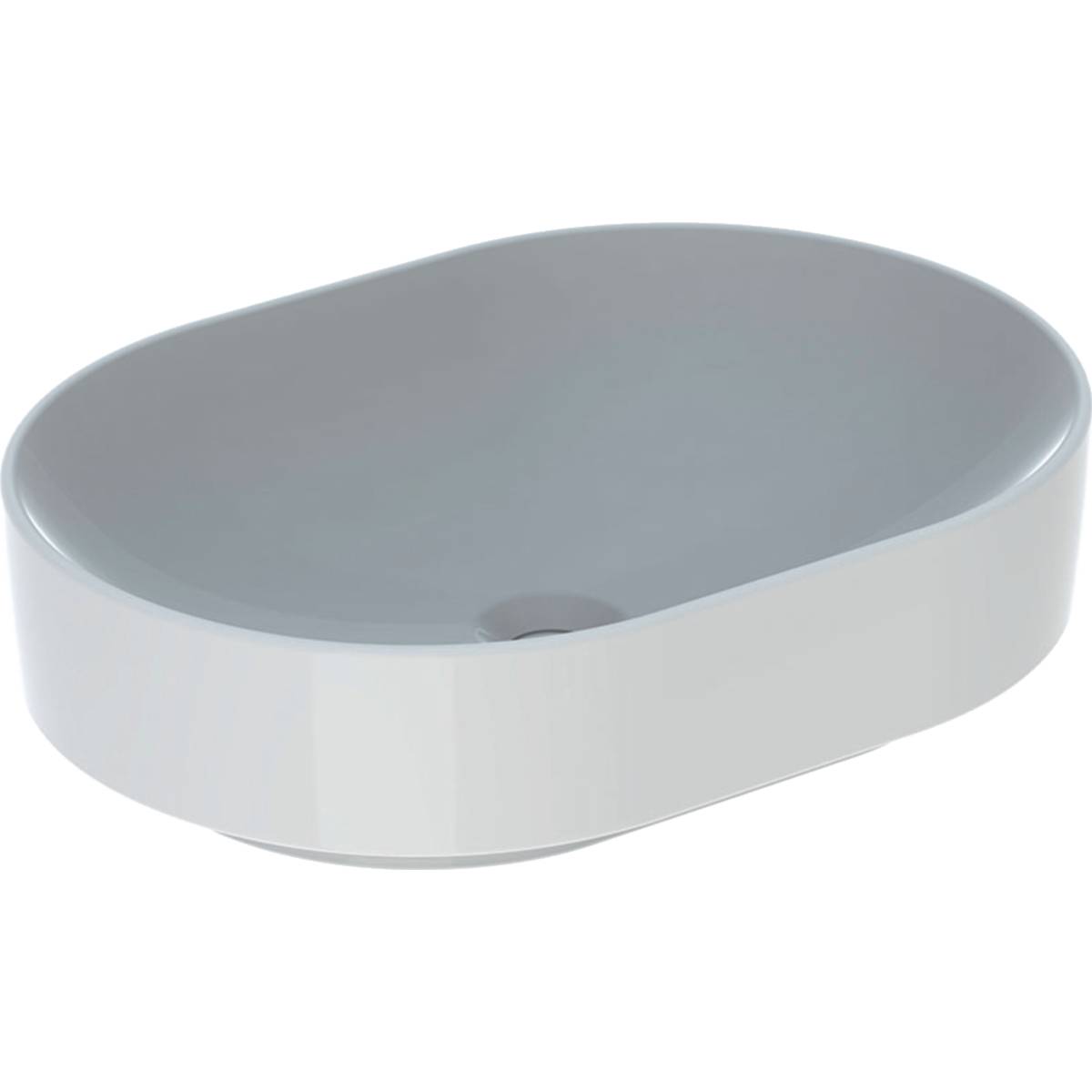 VariForm Lay-on Washbasin, Elliptic