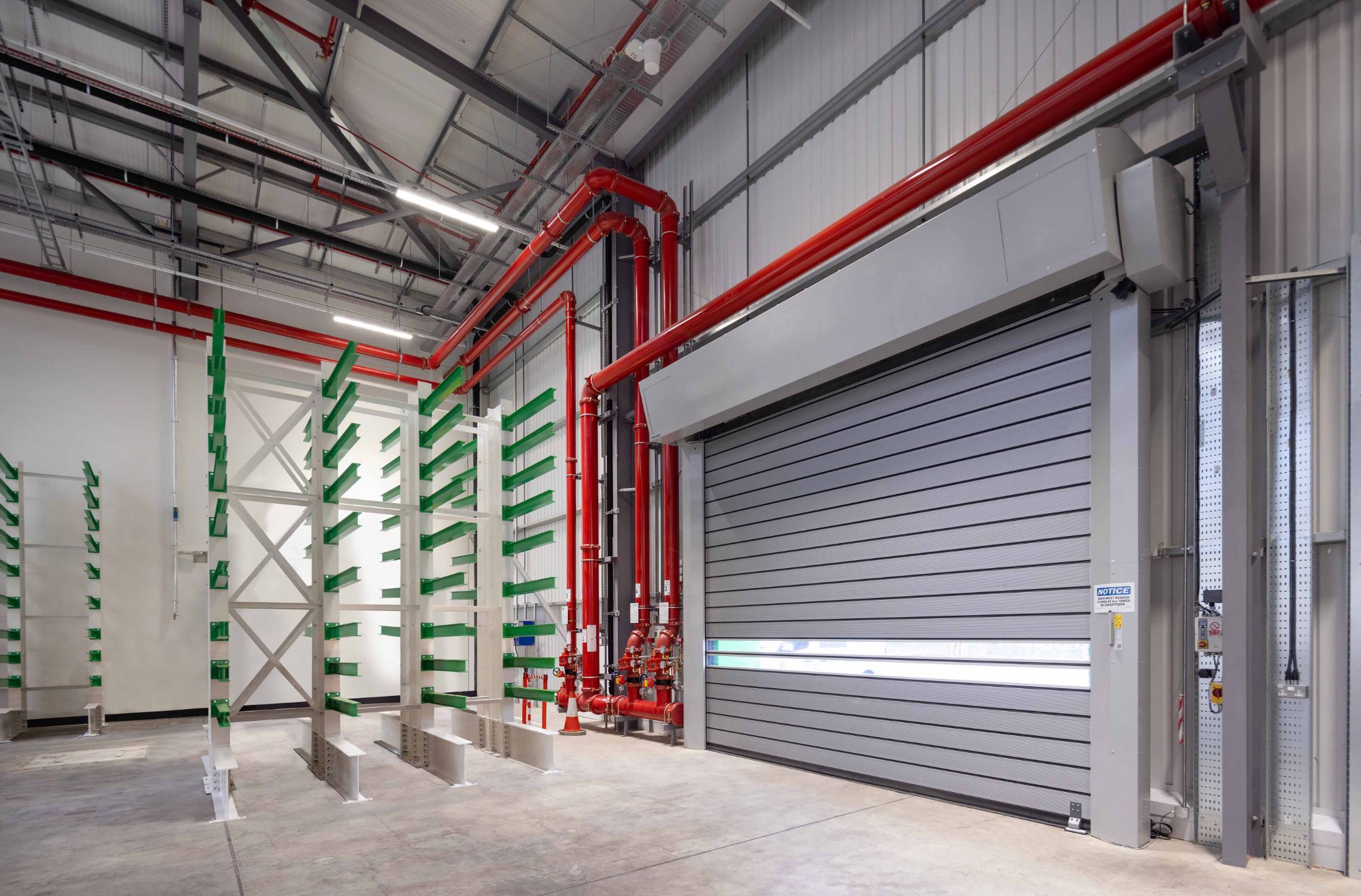 ASSA ABLOY RR5000 Insulated Rigid High Speed Door - Aluminium High-Performance Door