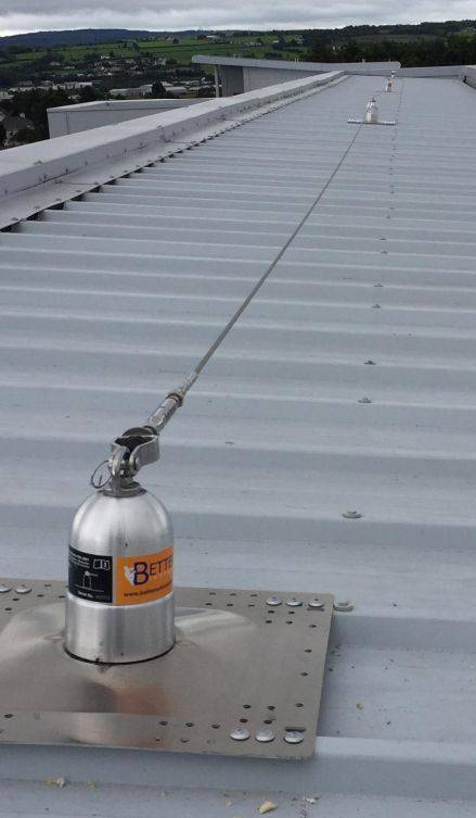 Roof Angel - Horizontal Safety Lifeline - Safety Line System