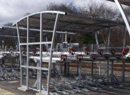 Brighton Double Two Tier Bike Shelter