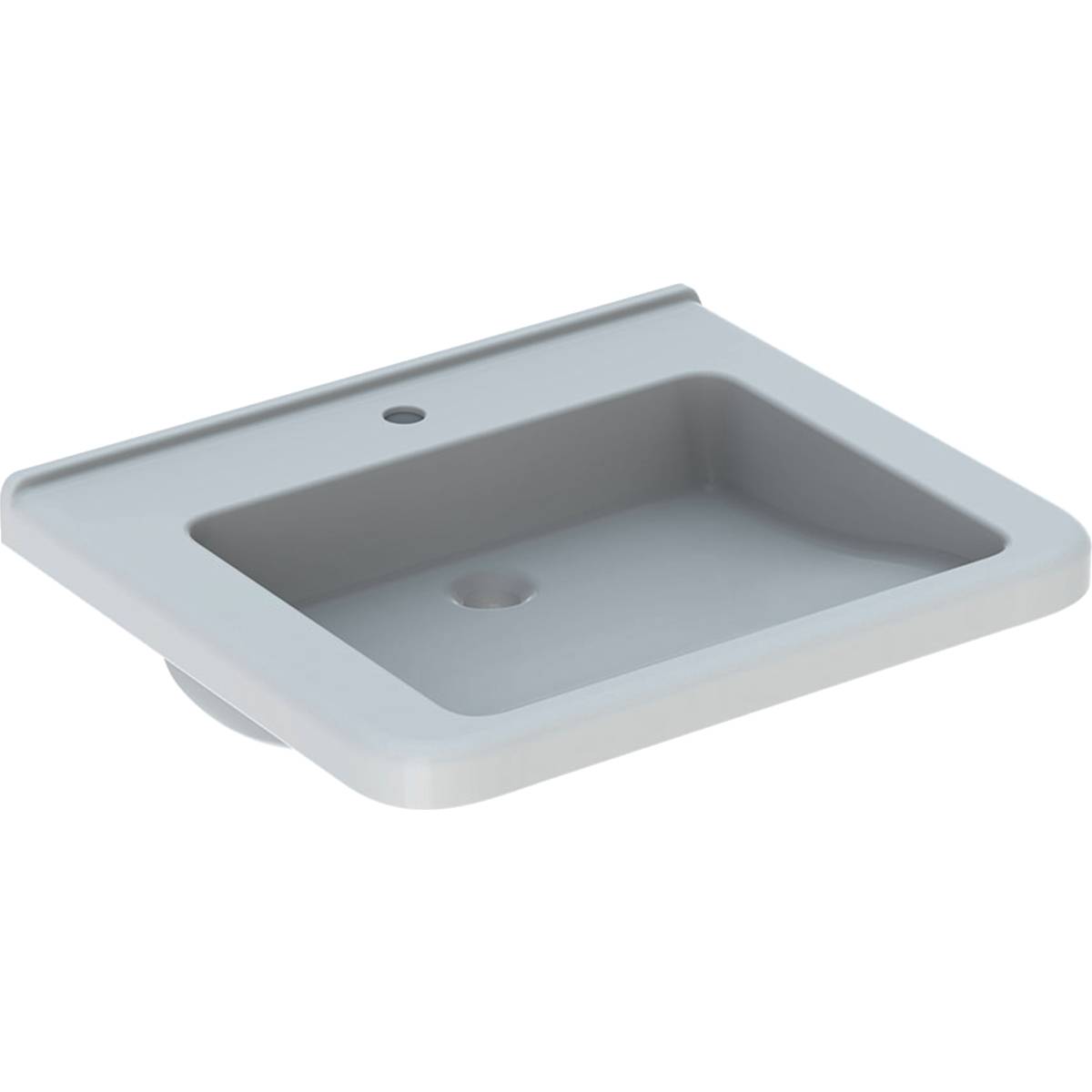 Selnova Comfort Square Washbasin, Barrier-free