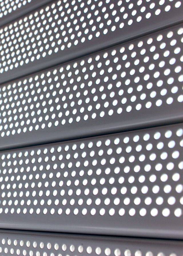 Perforated Aluminium Roller Shutters - Alishield N1 - Roller Shutter