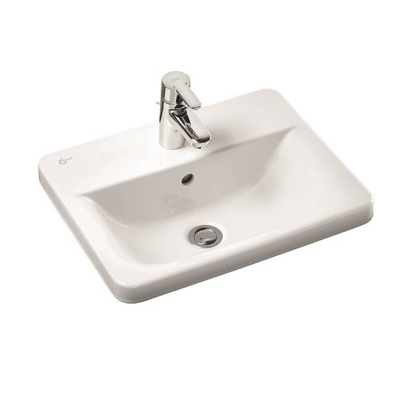 Concept Cube 50 cm Countertop Washbasin