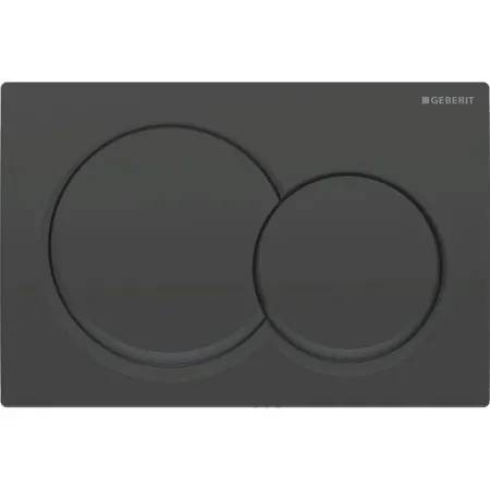 Geberit Alpha01 flush plate for dual flush, round