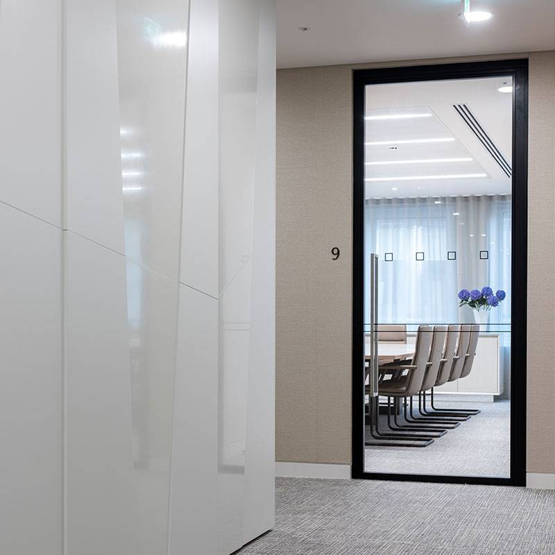 Single Glazed Edge Symmetry Door 