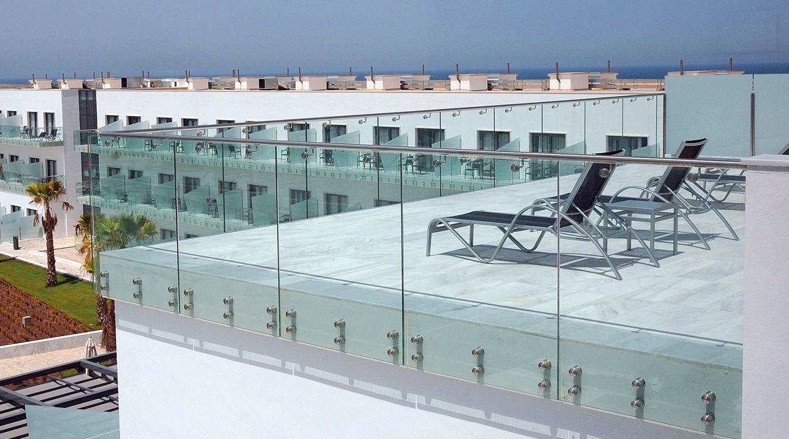 MOD 0745–0749 Glass Adapters Balustrade - Glass Balustrade