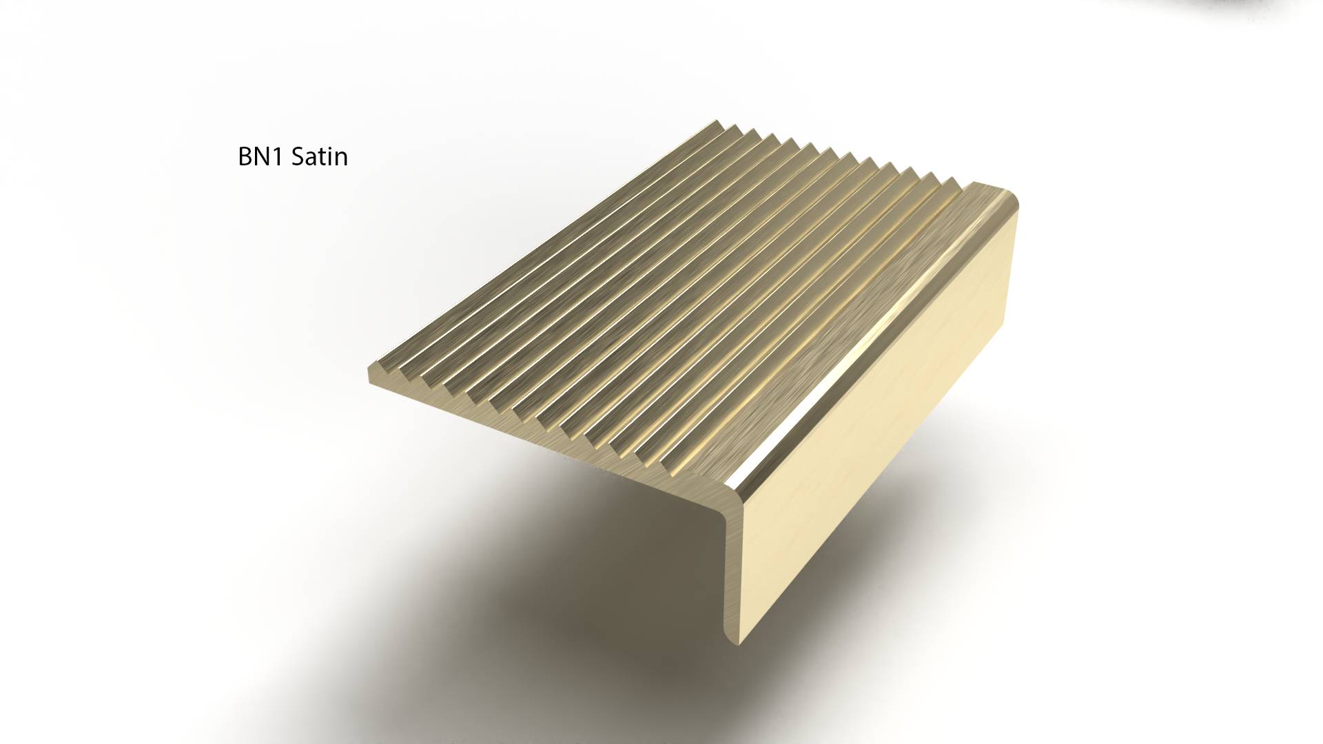 BN1 Brass Stair Nosings - Stair Nosings