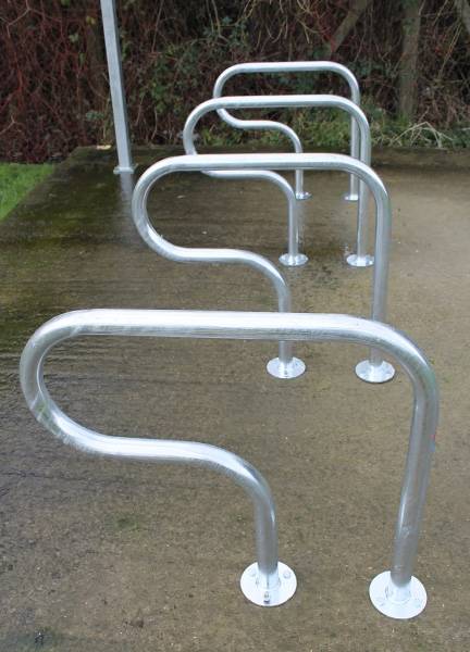 Rugby Cycle Stand - Galvanized Steel