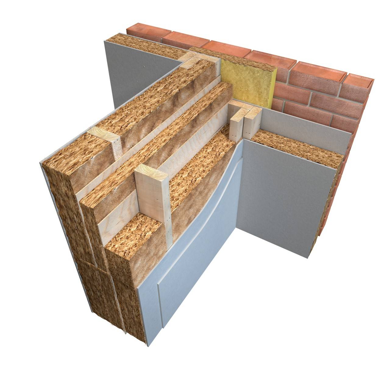 Knauf Insulation - Timber Frame Party Wall Slab - Party Wall Insulation