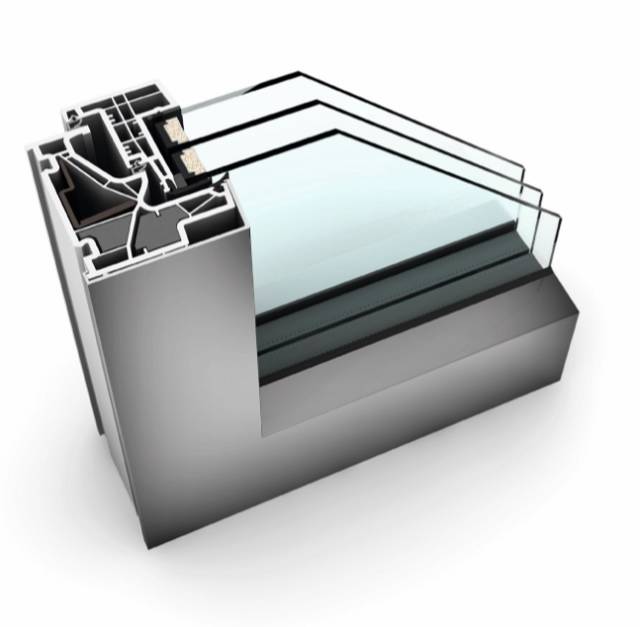 KF 500 UPVC/ Aluminium Window