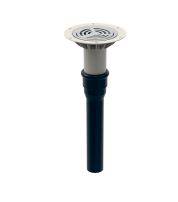 Geberit shower floor drain for floorings made of vinyl (PVC), cross-floor