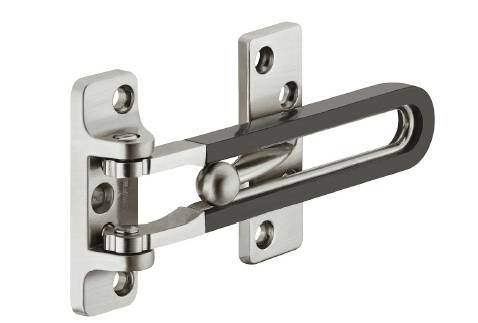 Security Door Guard Restrictor Inward (HUKP-0105-07) - Door accessories 