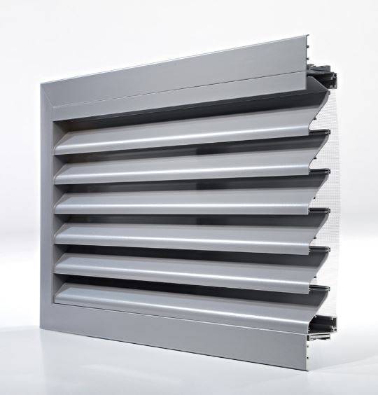 DucoGrille Classic G 50S - Recessed Aluminium Wall/ Window Louvres