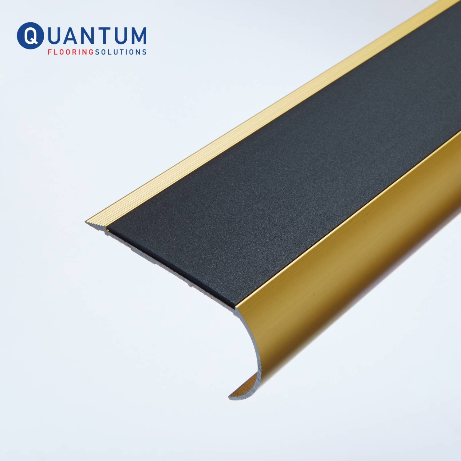 Stair Nosings - Gold Anodised | Quantum Flooring Accessories | NBS Source