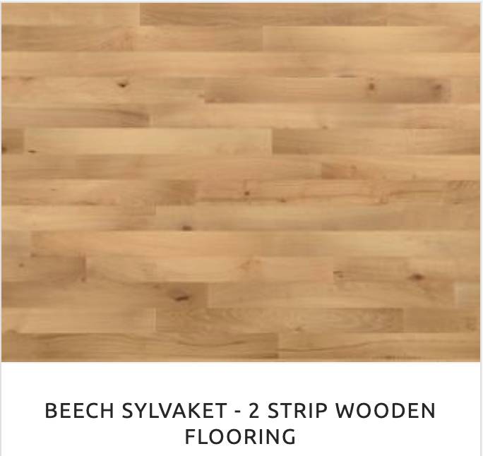 Sprung 22mm two-strip solid hardwood flooring