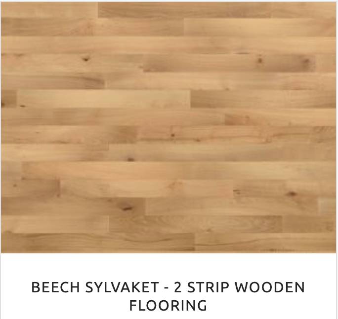 Sprung 22mm&nbsp;two-strip solid hardwood flooring