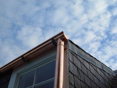 Aurubis Copper Rainwater Drainage System