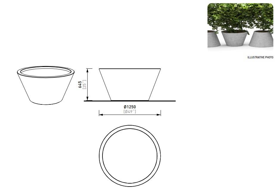 Conics Planter - Outdoor Planters