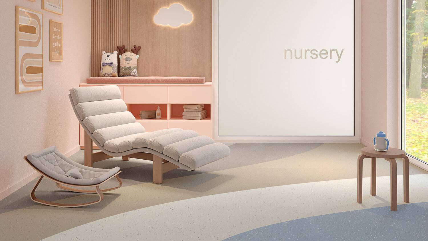 Taralay Premium Acoustic - Indiana/Neopolis/Metallica/Cocoon Designs - Heterogeneous flooring