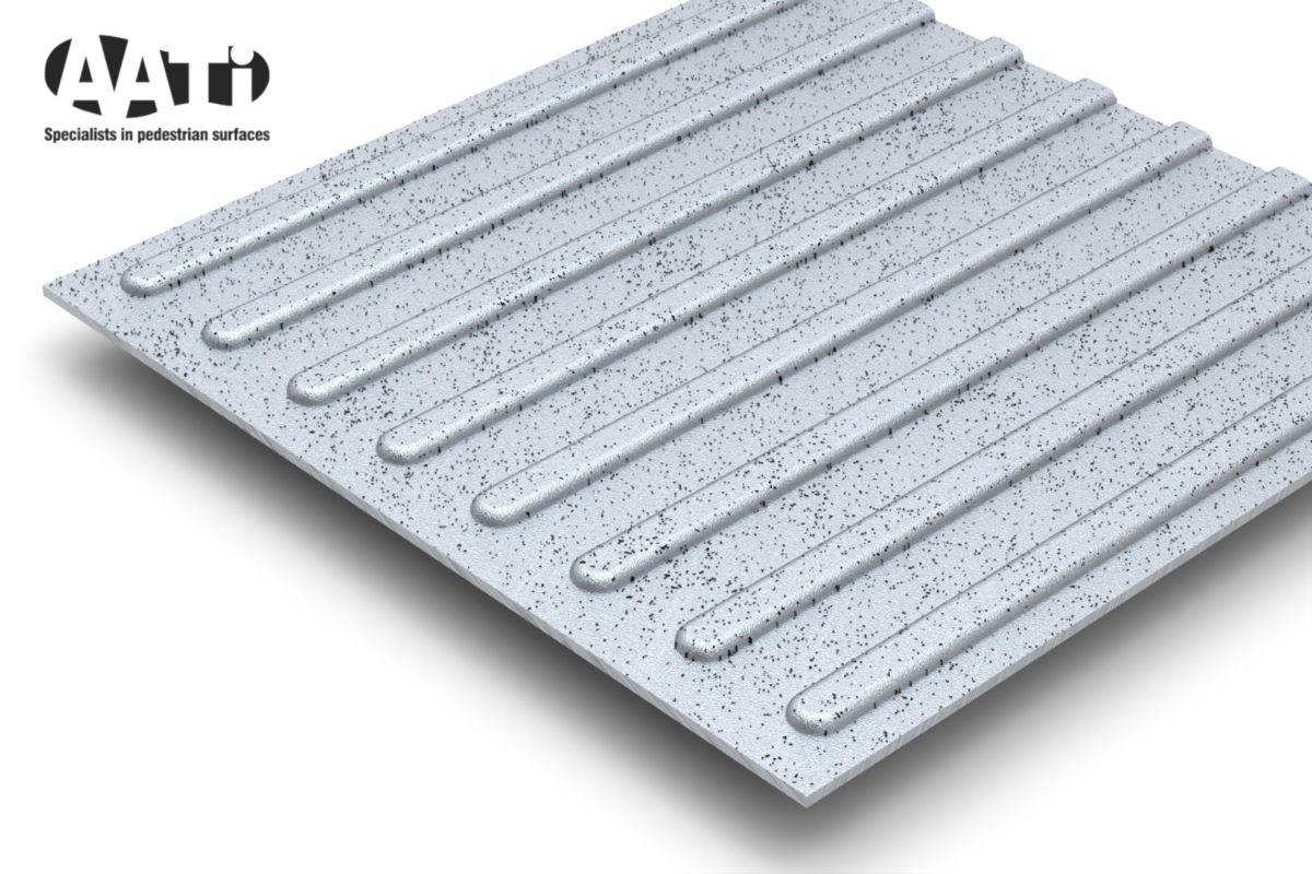 TT1-400 Tactile / corduroy anti-slip tile  - Anti-Slip Corduroy Tactile Tile
