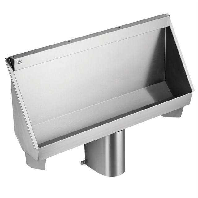 Kinloch 120, 180 and 240 cm Trough Urinal Central Outlet