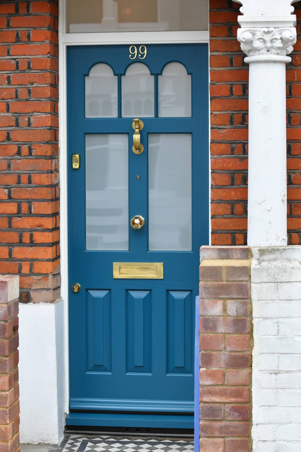 Timber Front Door