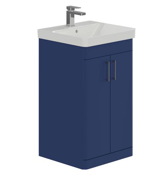 Layla 50 cm 2 Door Floor Standing Basin Unit      