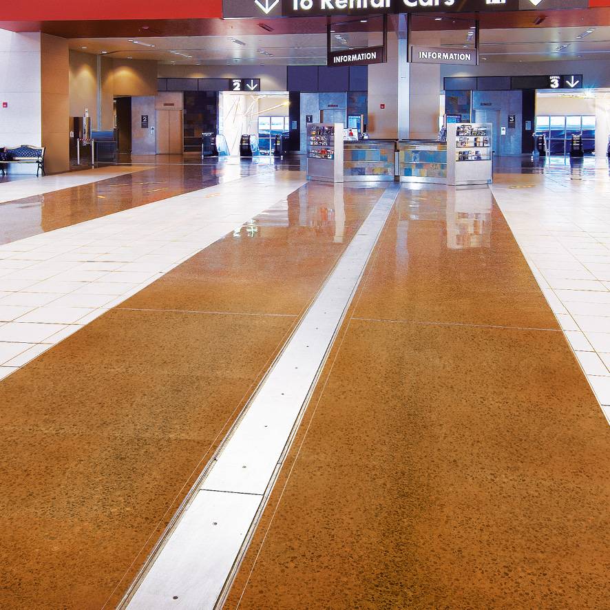 CS Allway® SJ-S and SJ-HDS Series Metal Floor Joint Covers - Recess Mounted