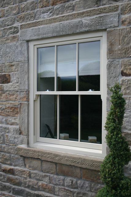 Timber Sash Window – Lead Weighted