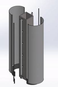 Pendock Radius  - MET-CL – Circular Metal Column Casings