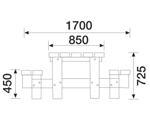 Land Picnic Bench